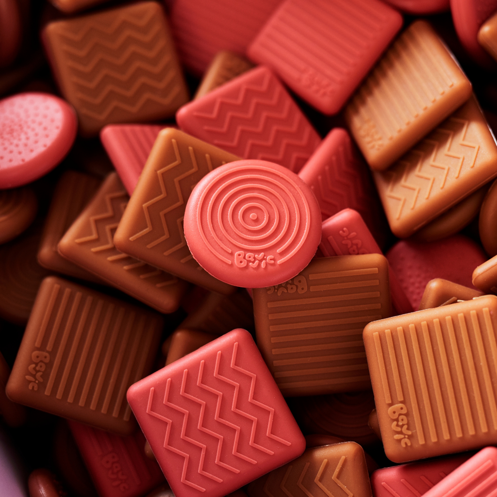 BAVVIC CONNECTORS  SET - Silicone Contruction Toy