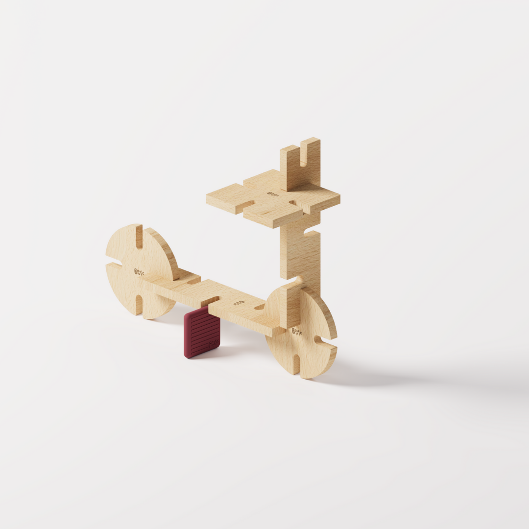BAVVIC STARTER SET - Wooden Contruction Toy