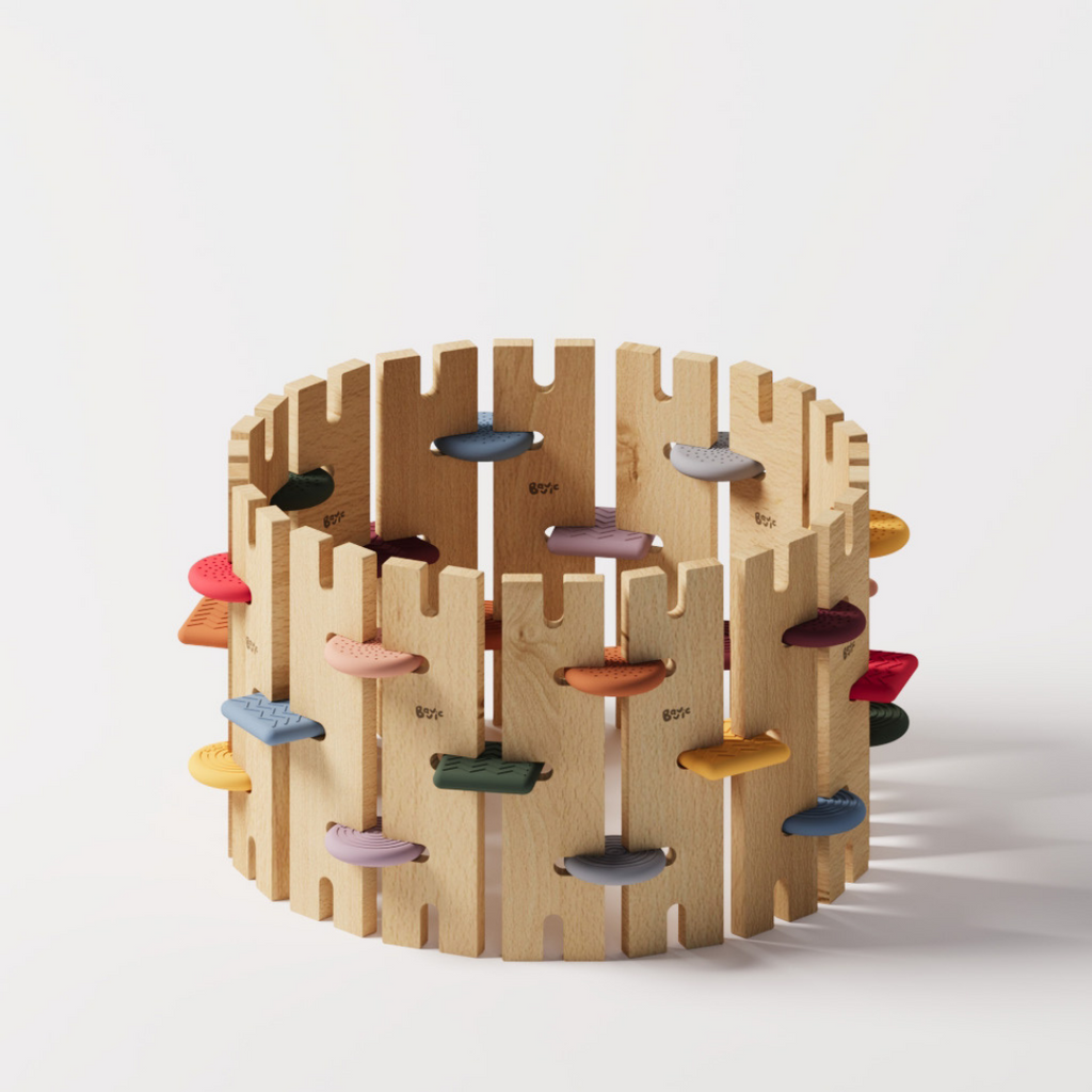 BAVVIC FAMILY SET - Wooden Contruction Toy