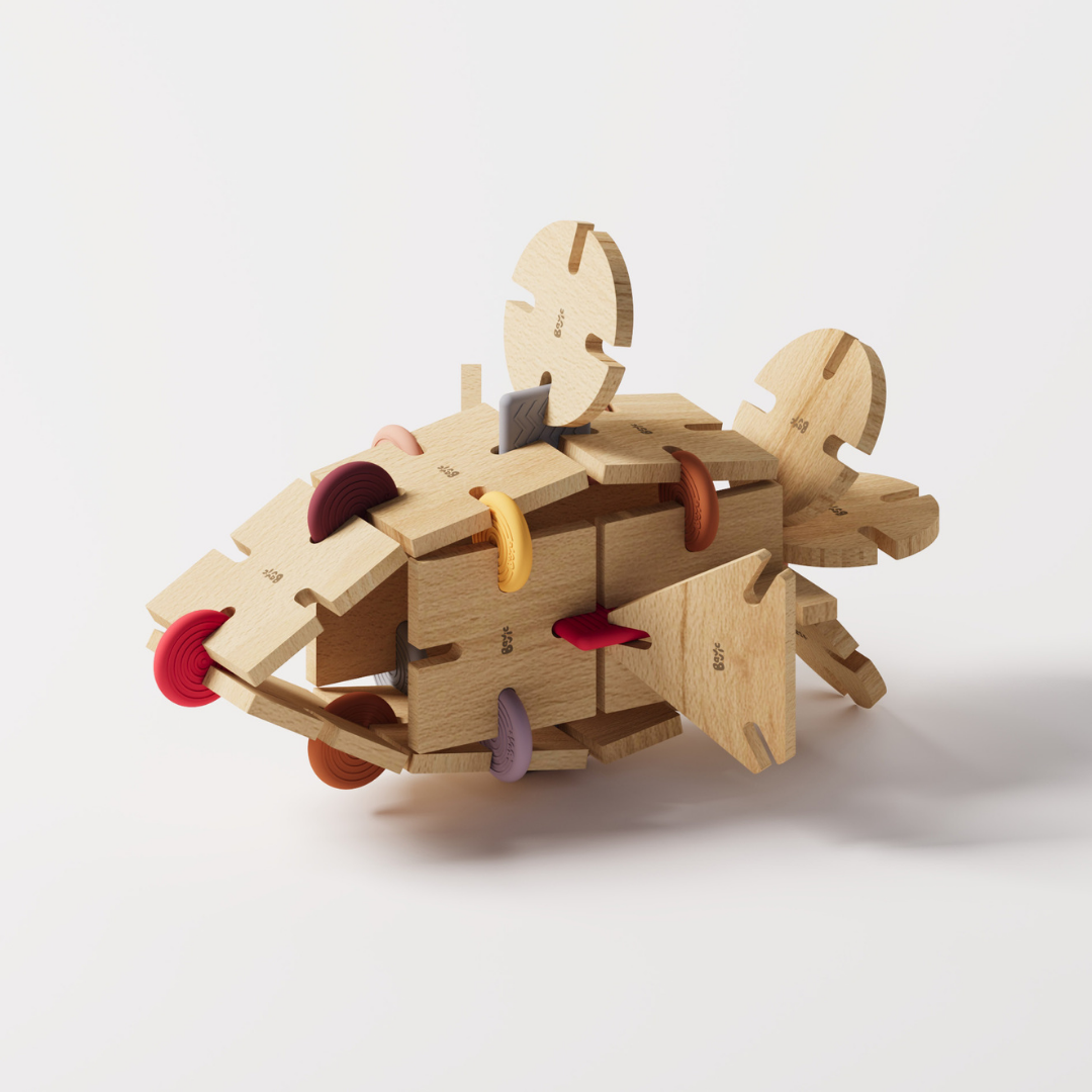 BAVVIC - DREAMER SET - Wooden Contruction Toy