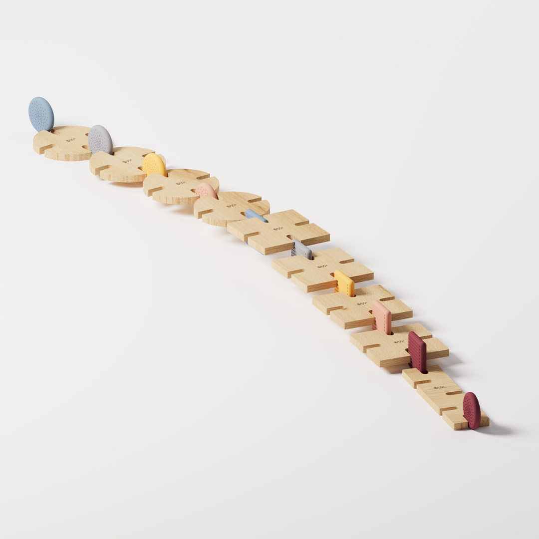 BAVVIC MINI SET - Wooden Contruction Toy