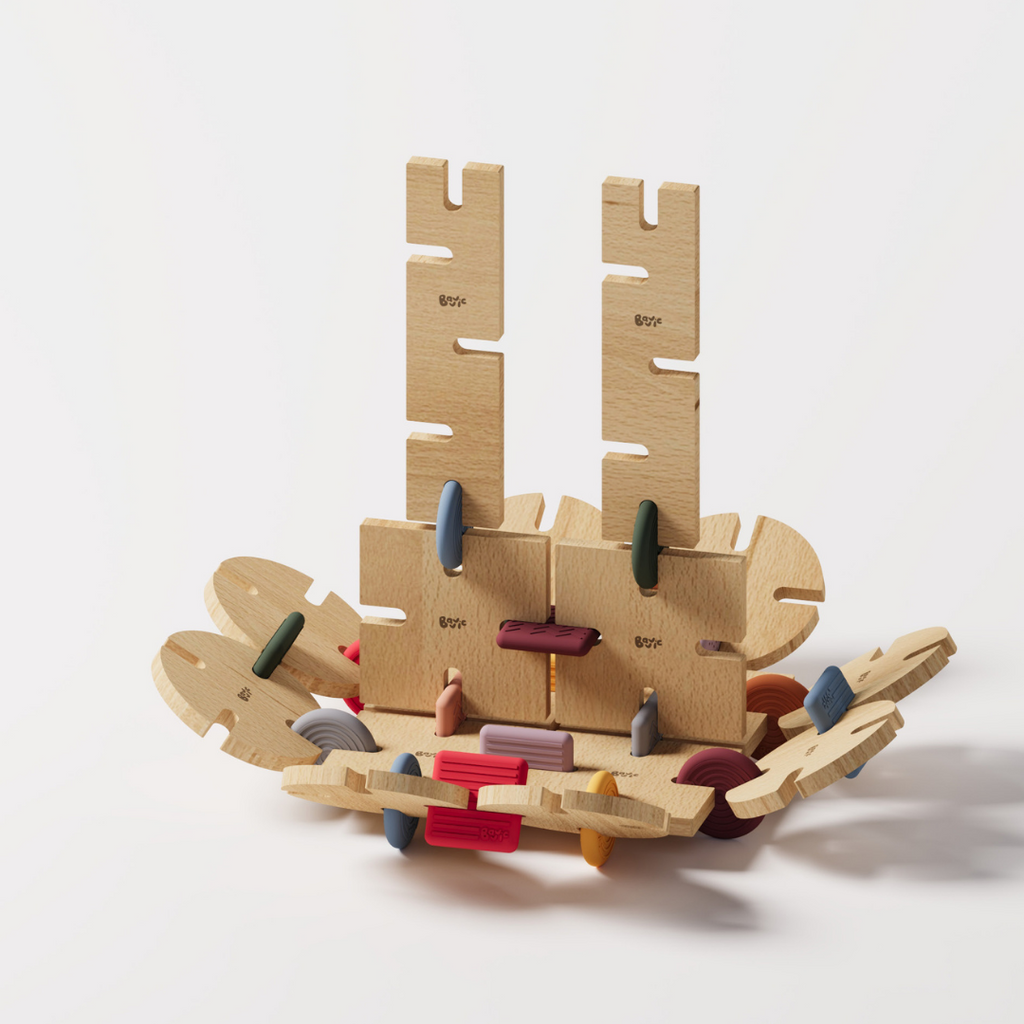BAVVIC - DREAMER SET - Wooden Contruction Toy