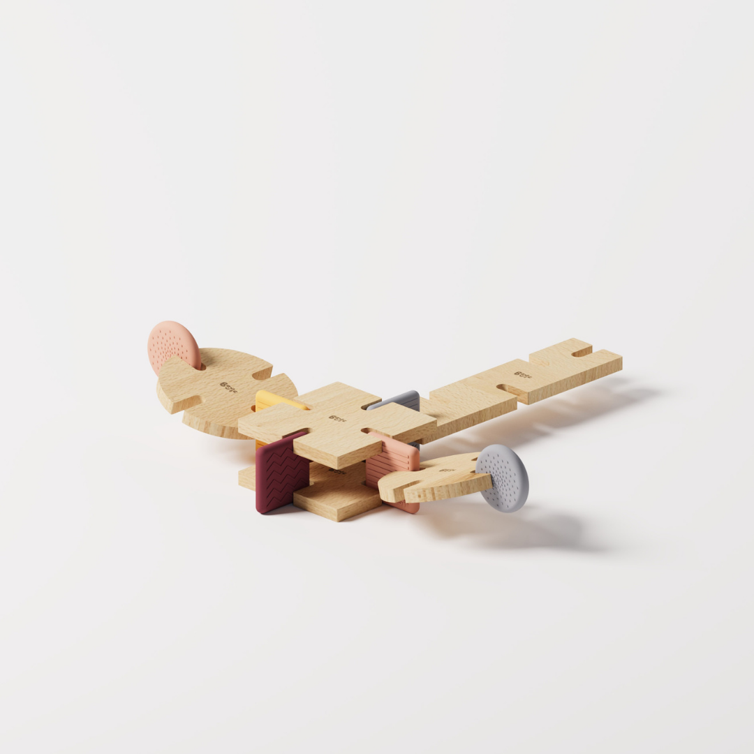 BAVVIC MINI SET - Wooden Contruction Toy