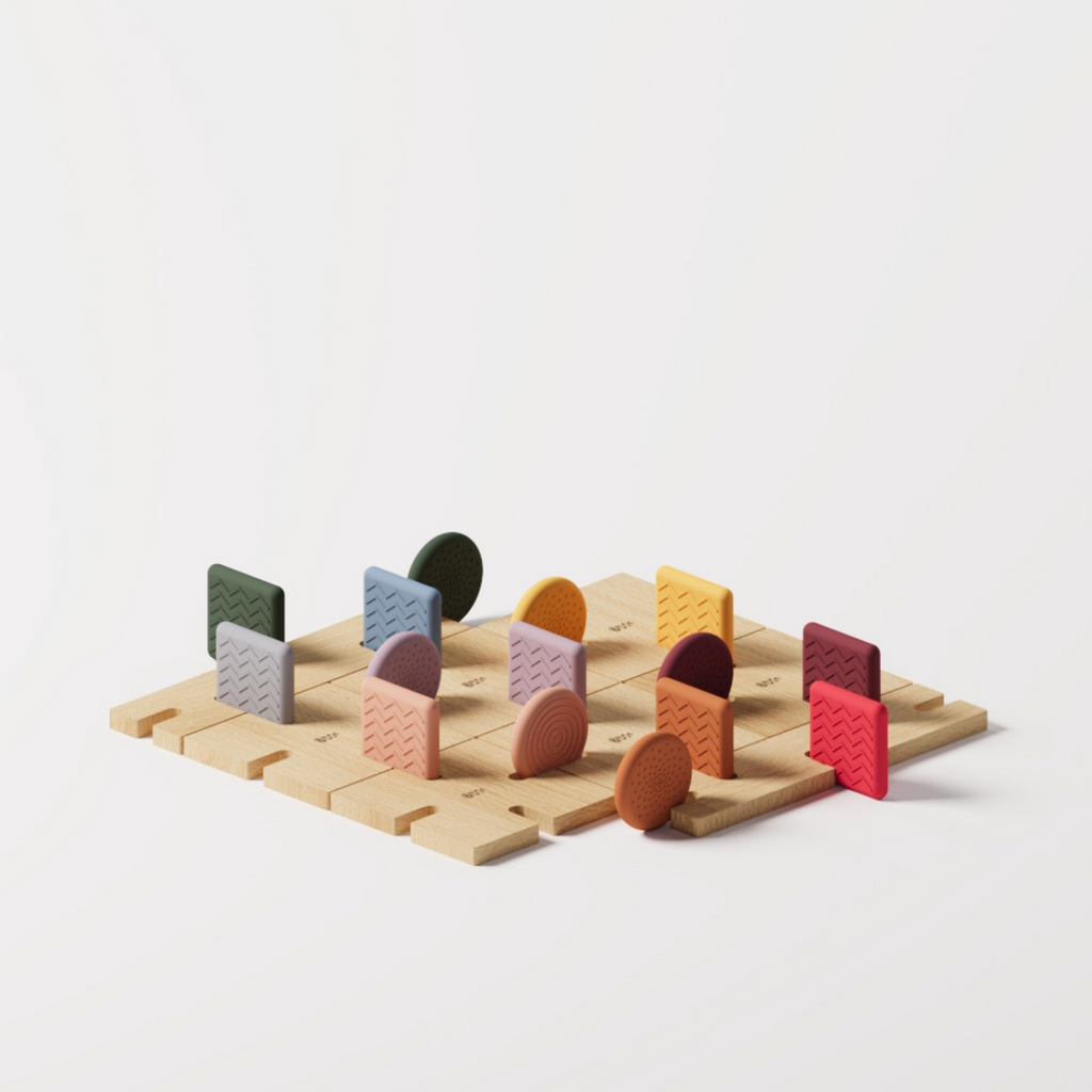 BAVVIC FAMILY SET - Wooden Contruction Toy