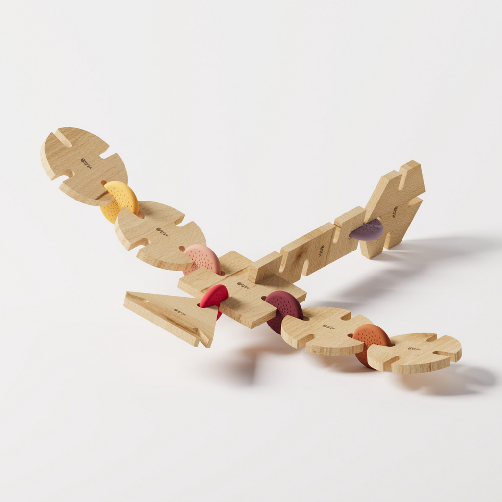 BAVVIC STARTER SET - Wooden Contruction Toy