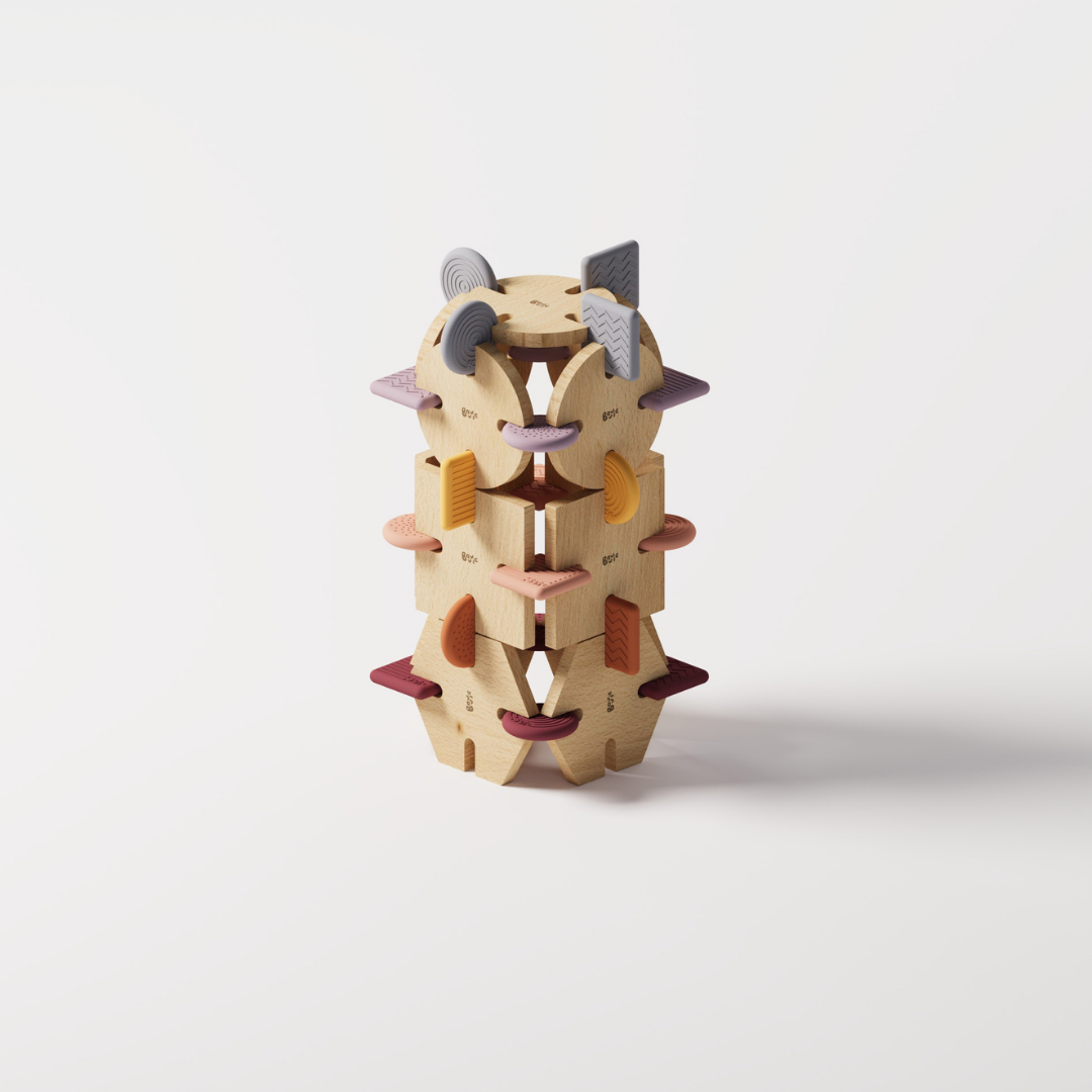 BAVVIC STARTER SET - Wooden Contruction Toy