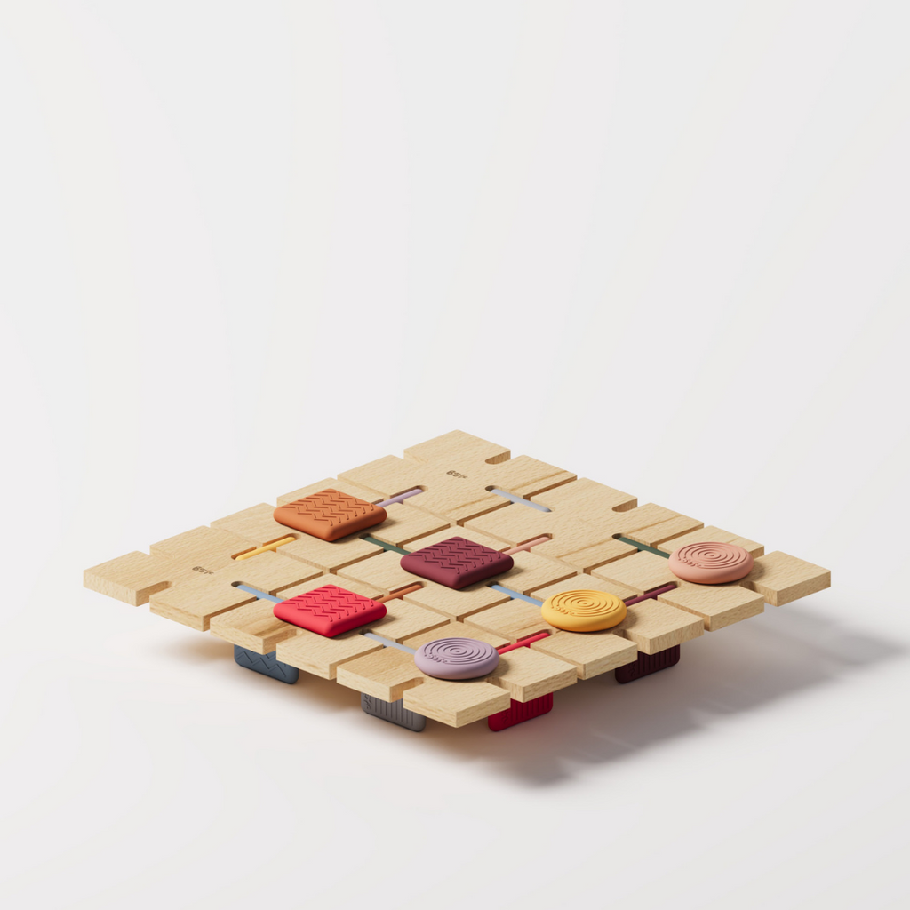 BAVVIC FAMILY SET - Wooden Contruction Toy